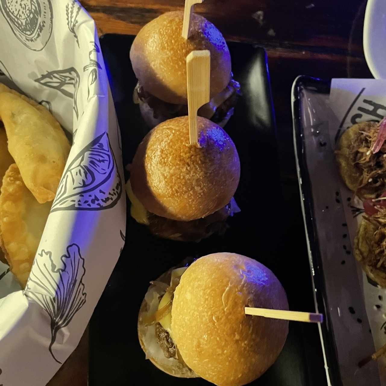 Mini hamburguesas