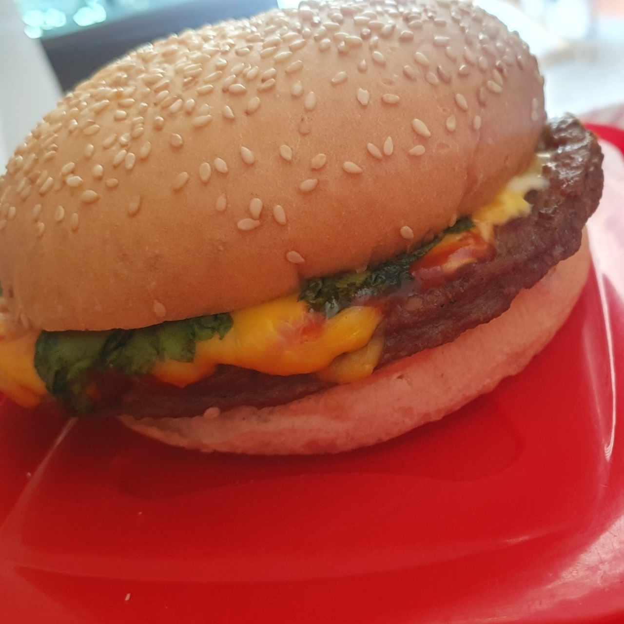 hamburguesa sencilla