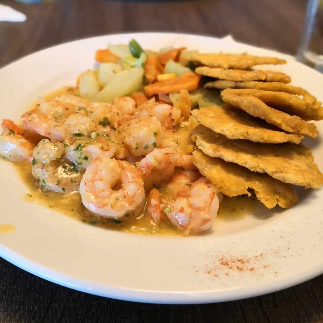 camarones al ajillo 