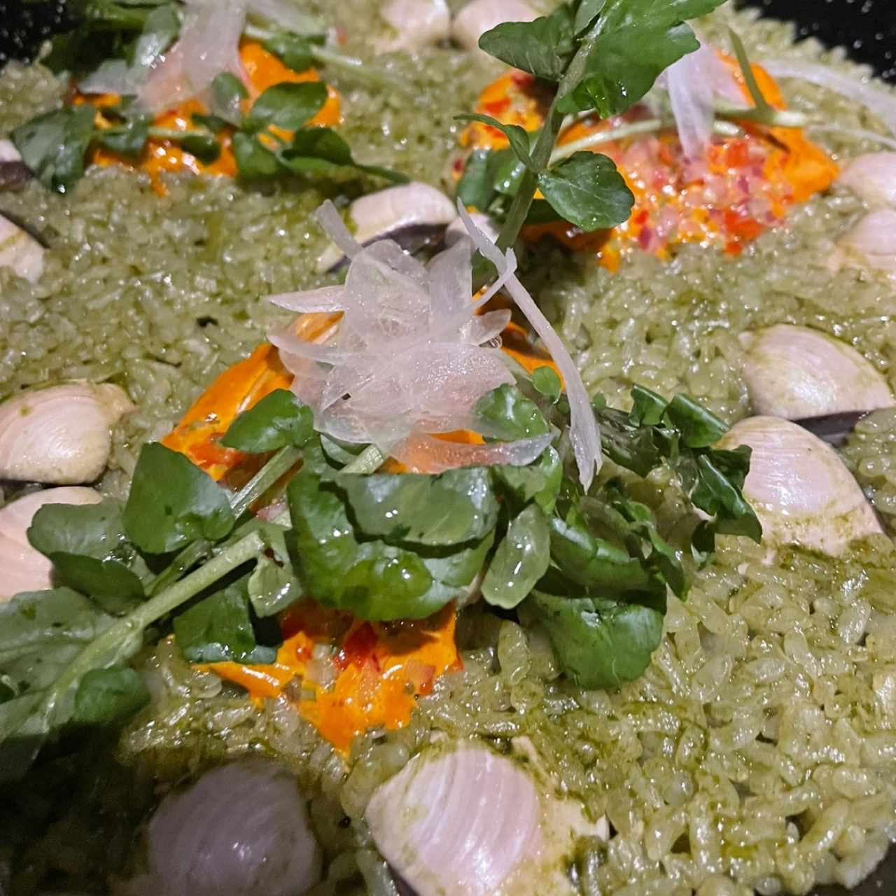 arroz verde