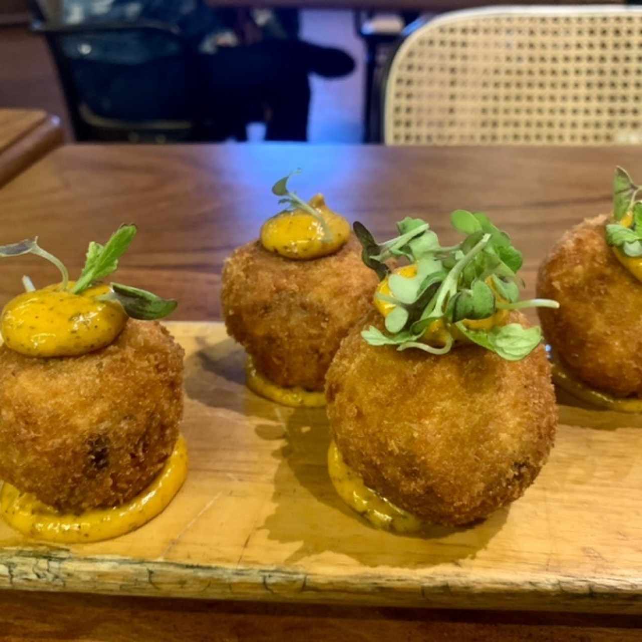 croquetas de cordero