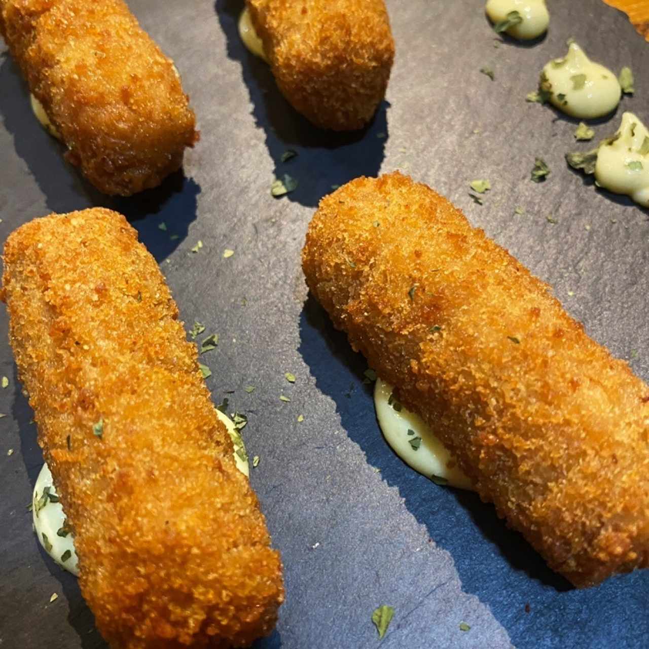 Croquetas de jamon iberico 