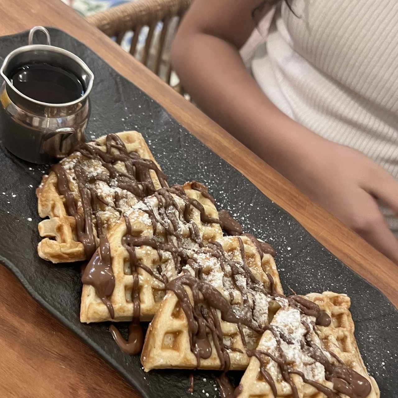 Waffle nutella