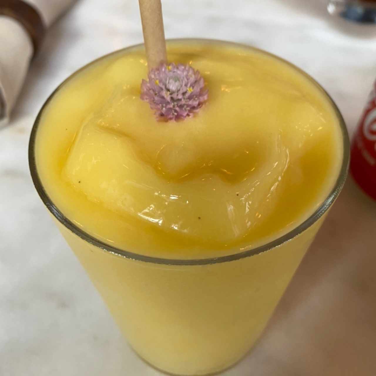Smoothie de mango y maracuya