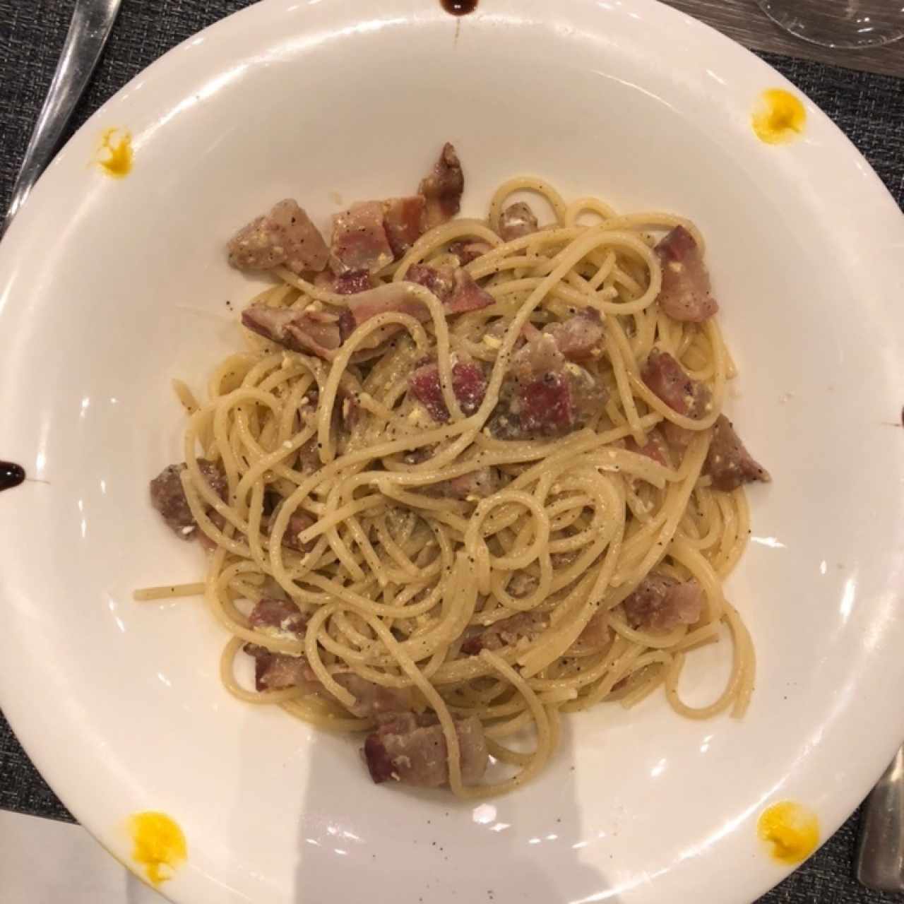 espagueti Carbonara