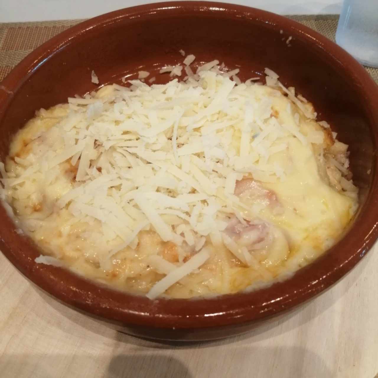 Lasagna Pollo y Tocino