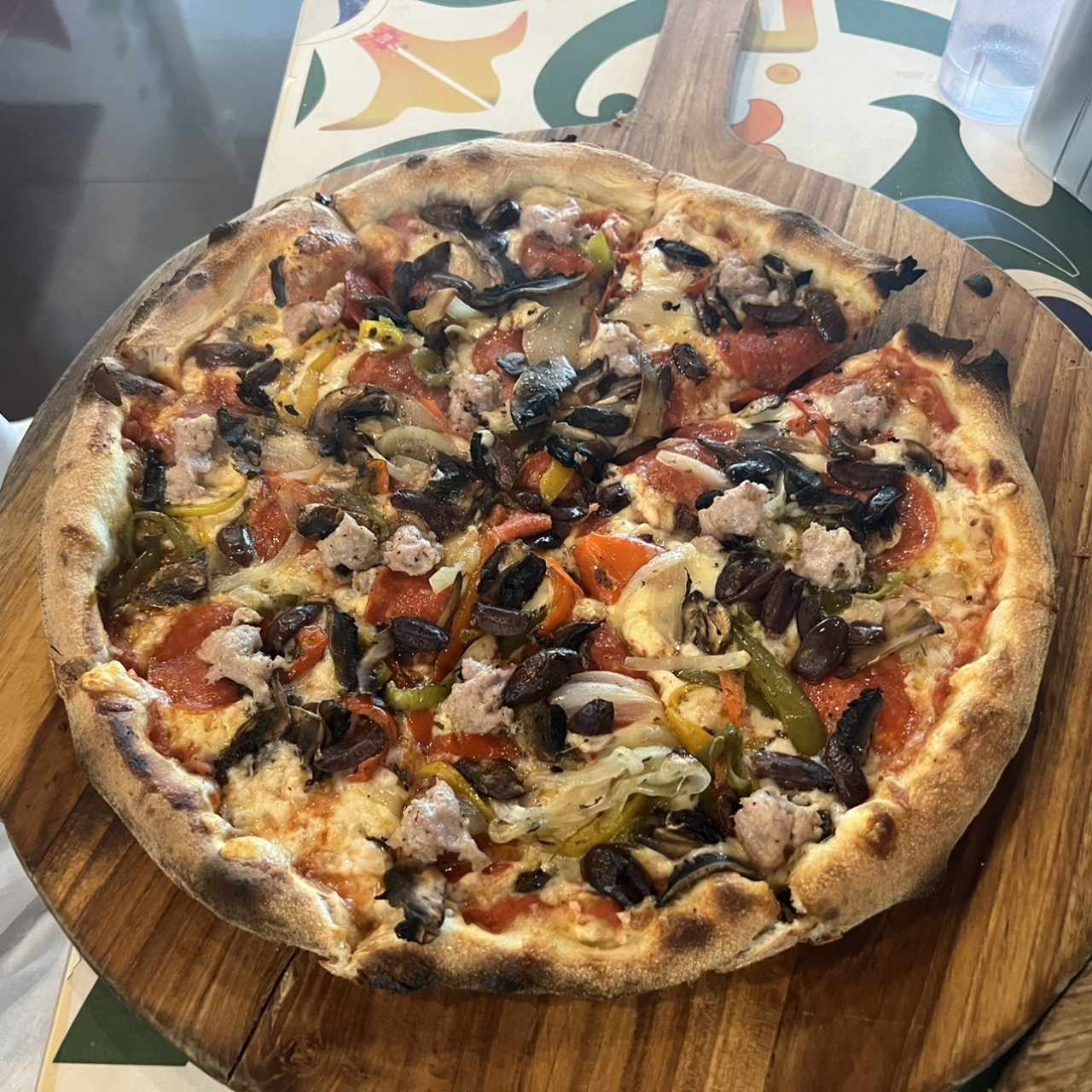 Pizza de combinación 