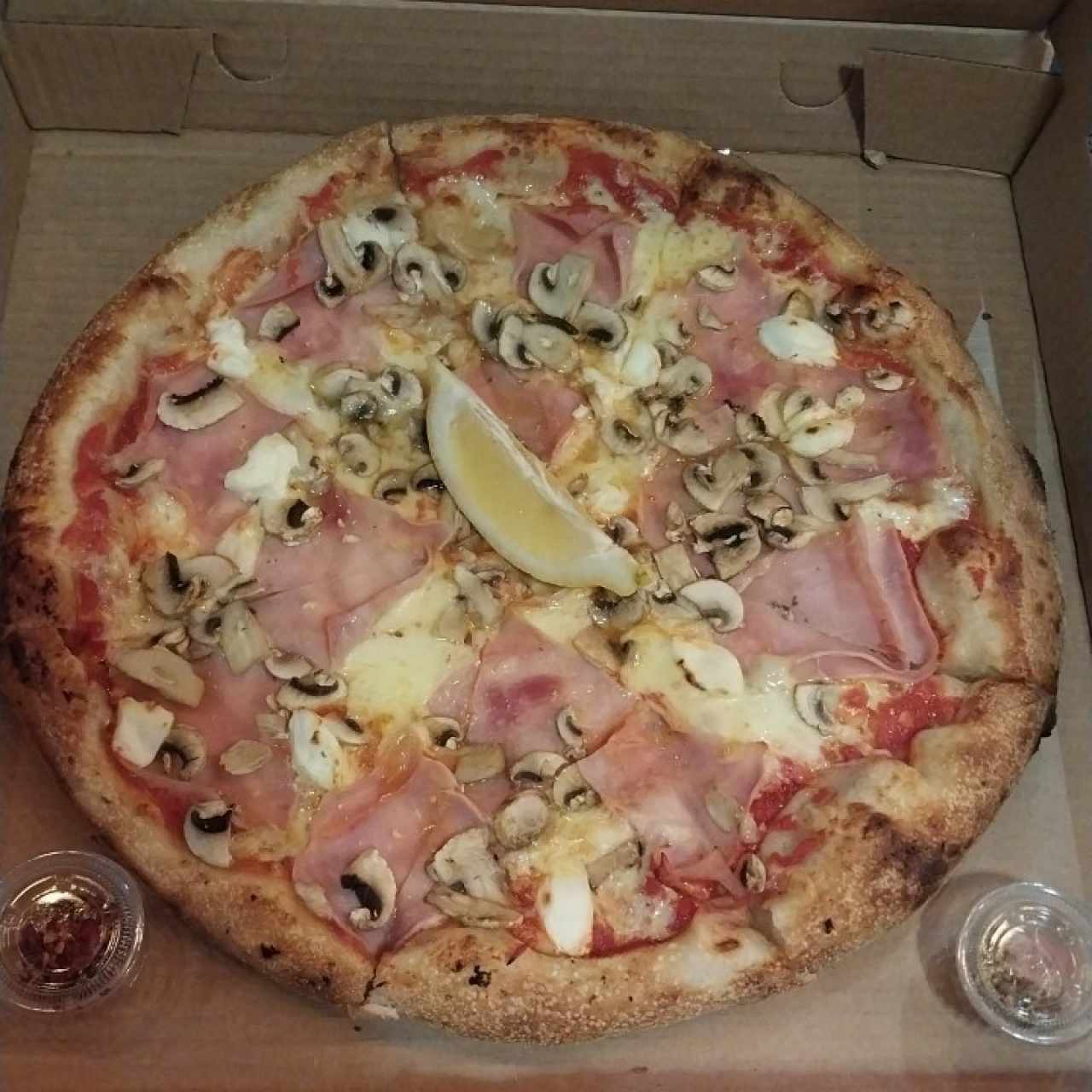 pizza limón 