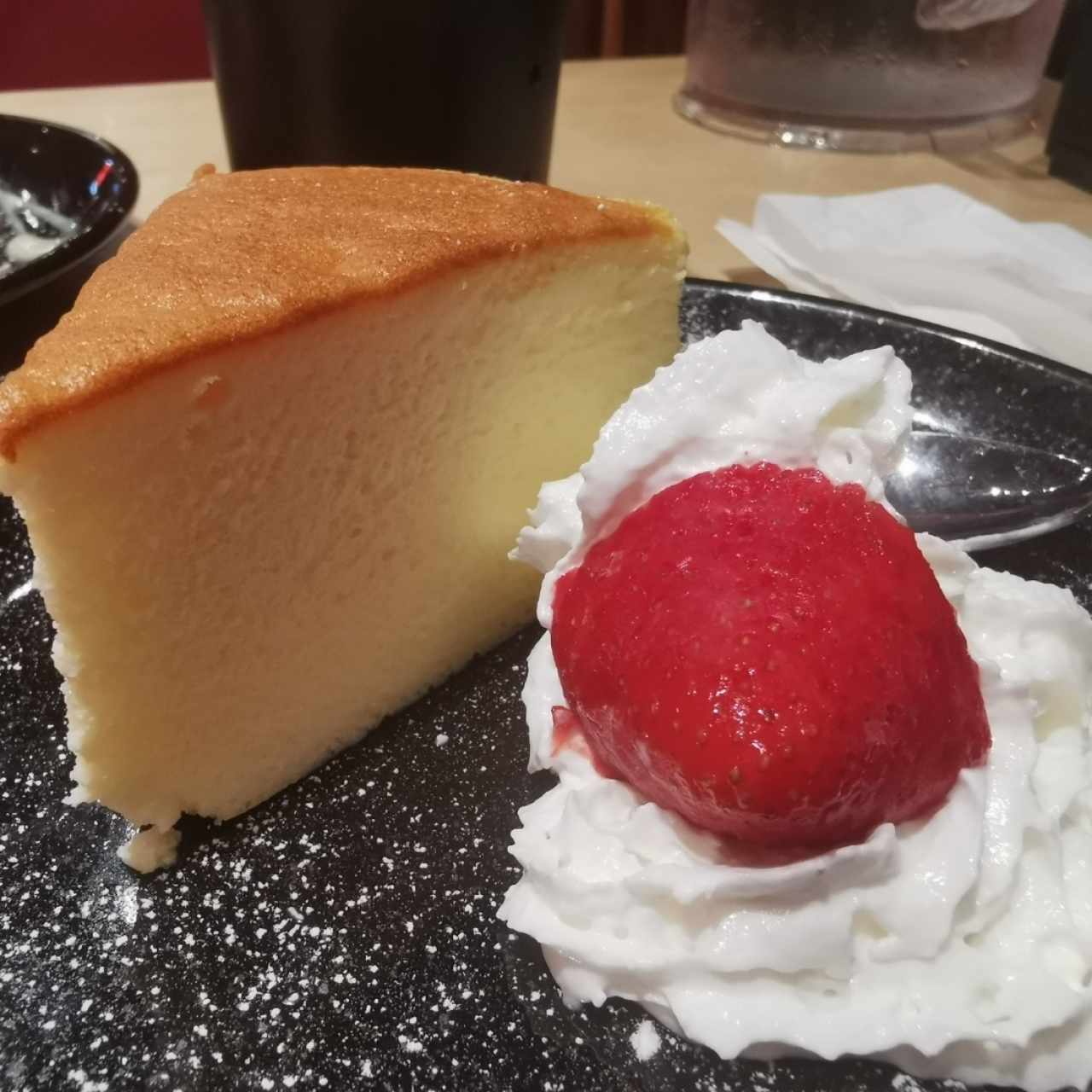 Cheesecake japonés 