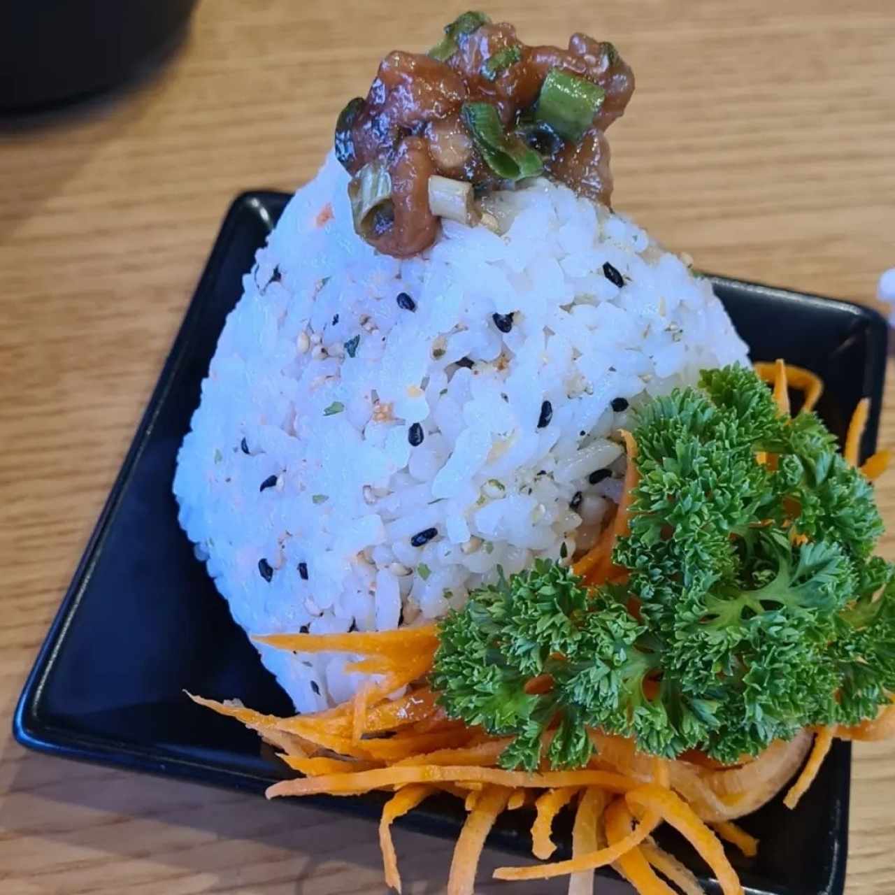 salmon onigiri