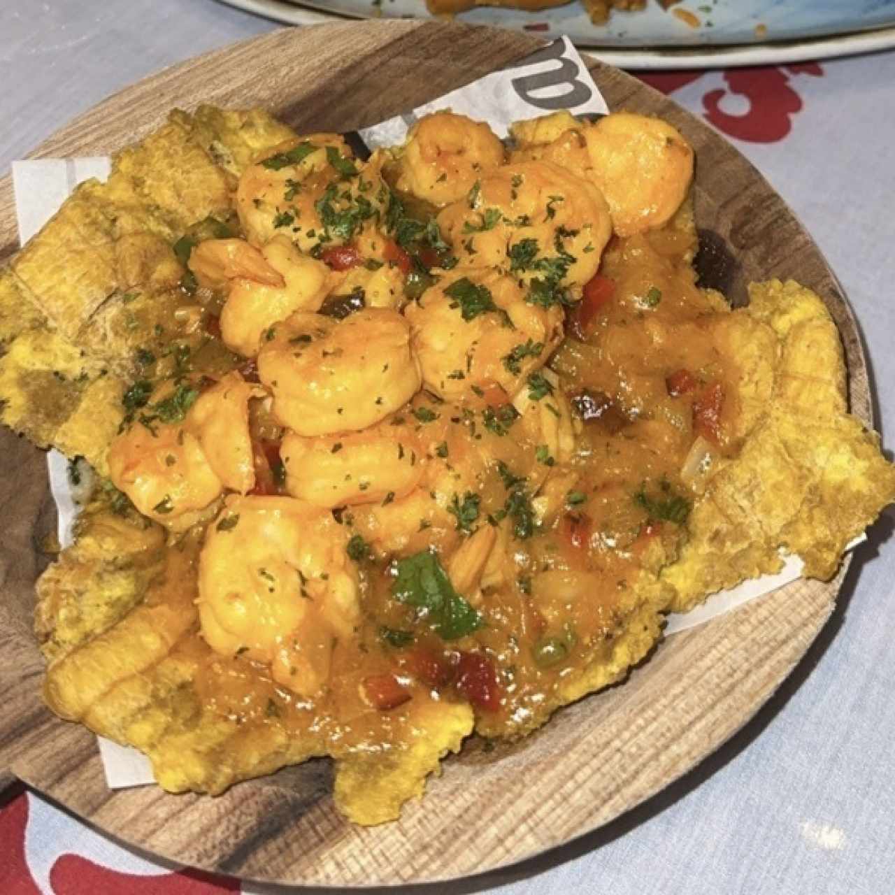 Camarones al ajillo