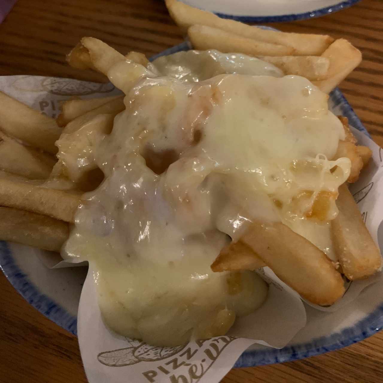 Papas con queso raclette