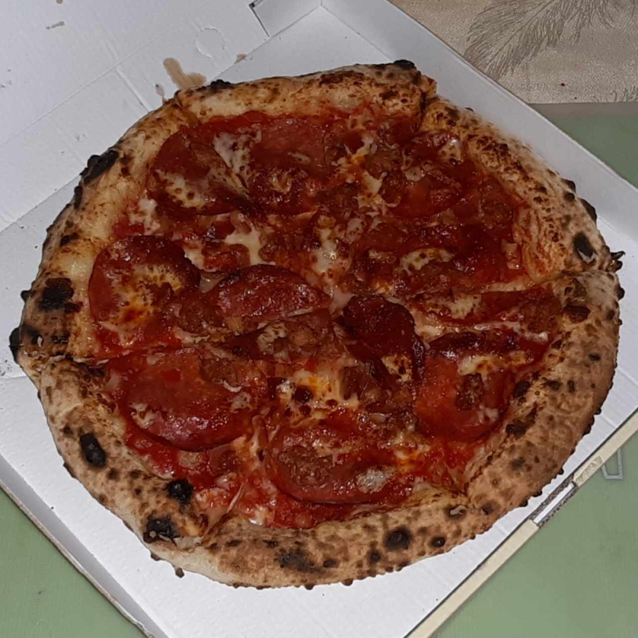 Pepperoni, Tocino y Chorizo