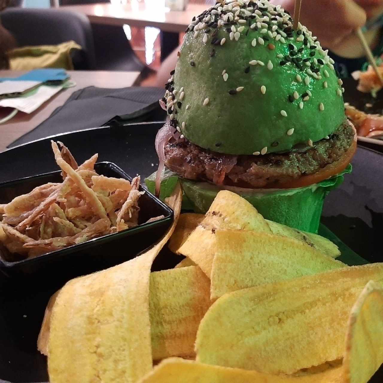 avocado burger