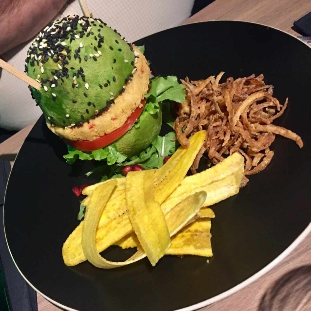 veggie burger
