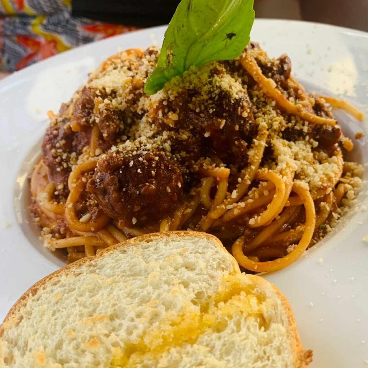 Spaghetti Pomodoro, Salsa de Tomate y Albahaca