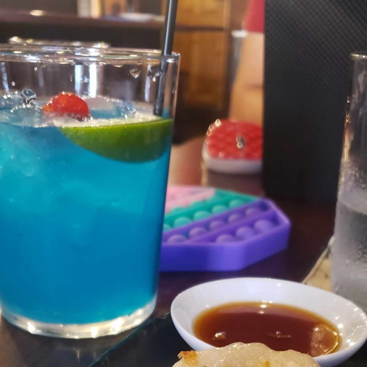 Samurai blue. Delicioso