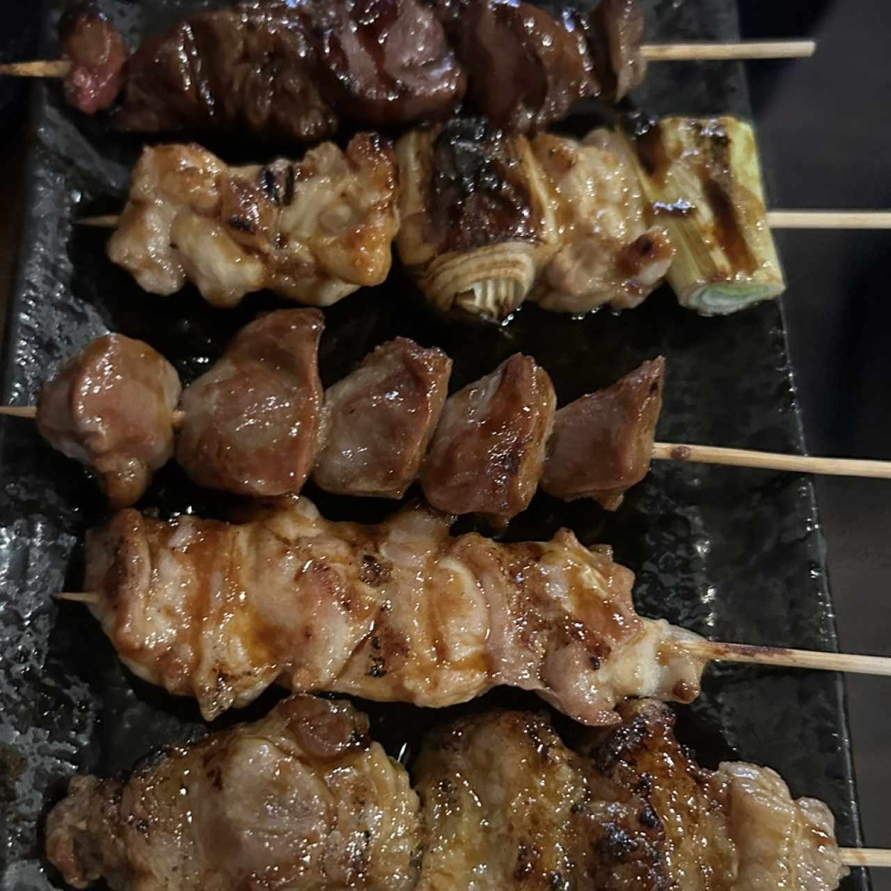 Combo de yakitori