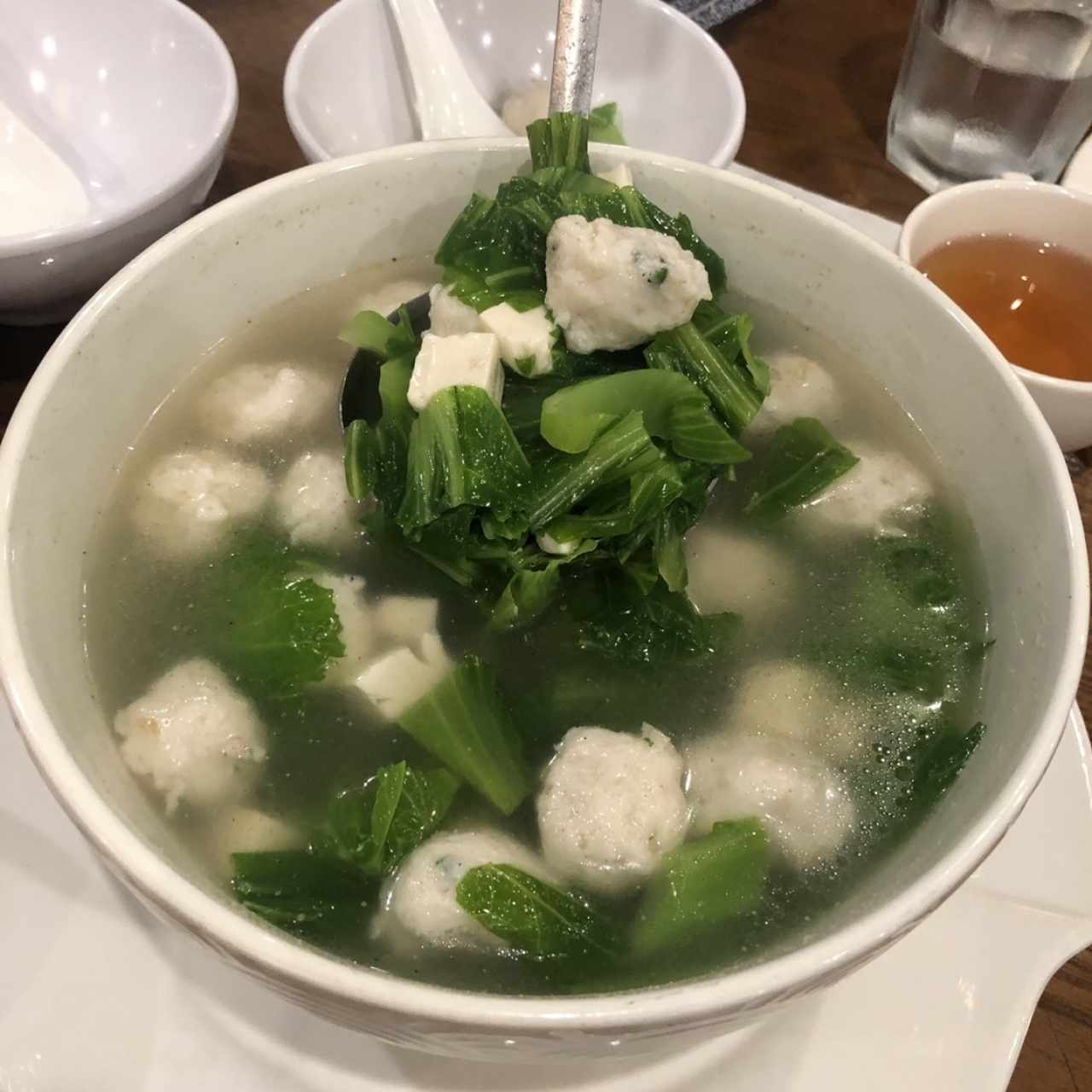 Tofu Fish Ball Soup
