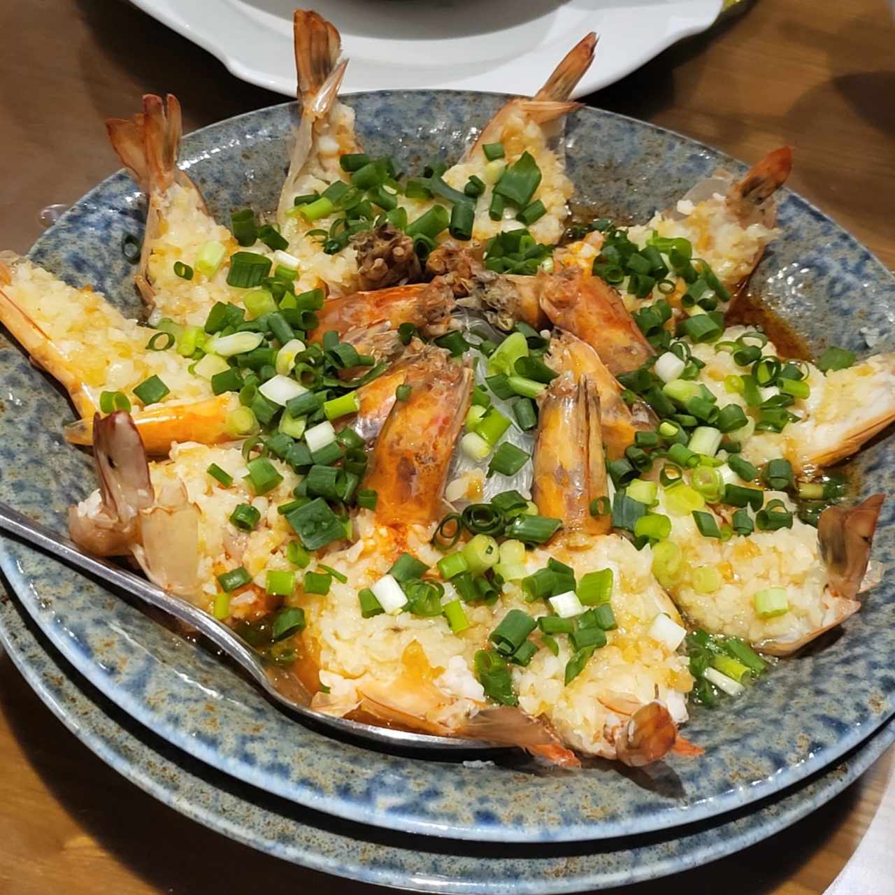 Fresh Seafood - Garlic Big Prawns