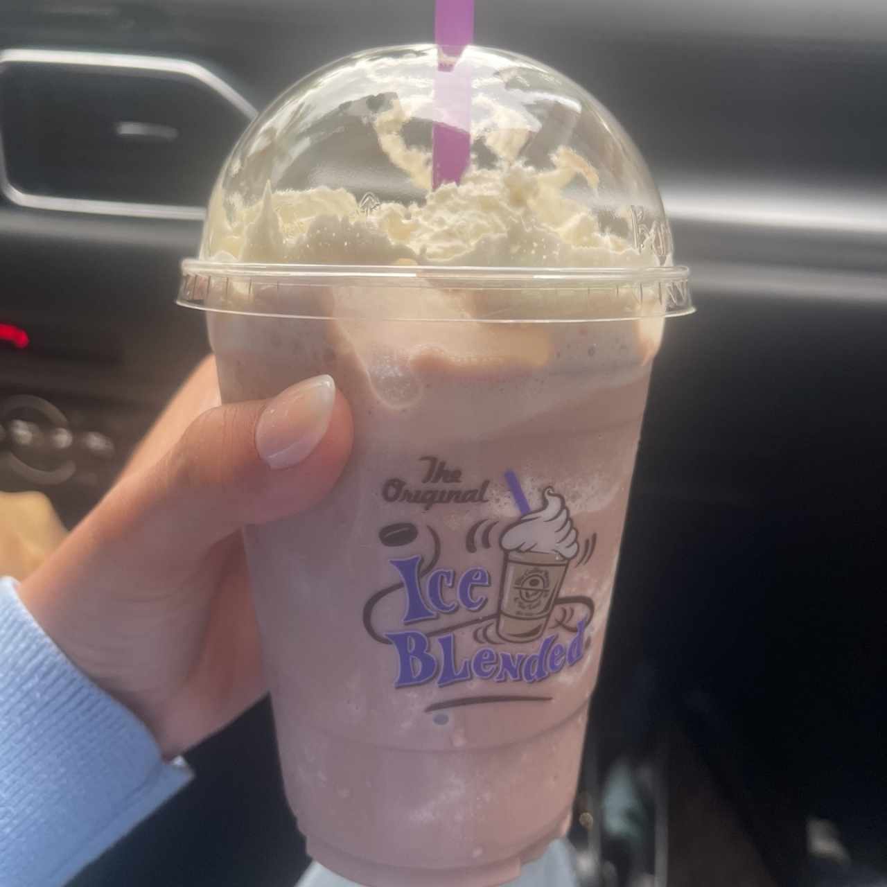 Ice blended chocolate