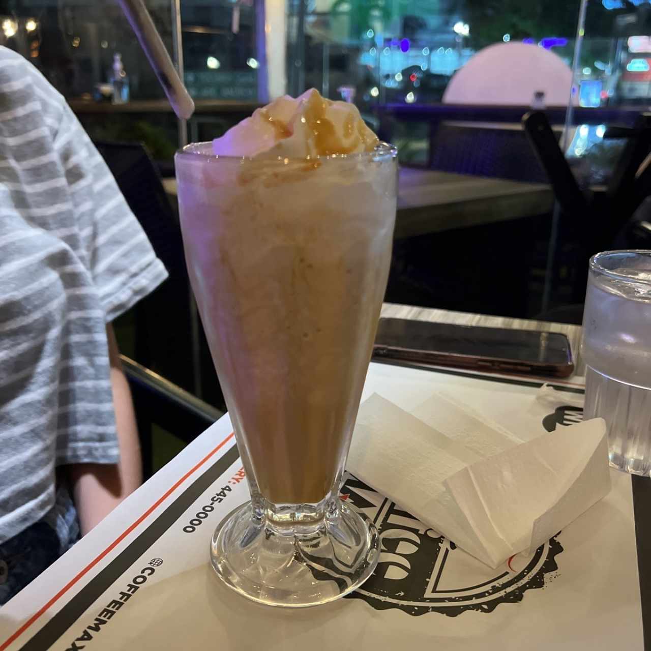 Bebidas frías - Frappe de caramelo