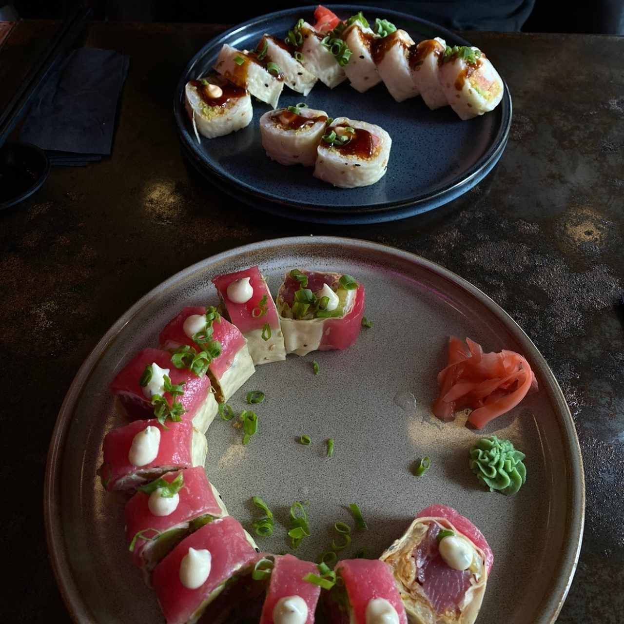 Sushi Rolls - Ebi Roll y Maguro Trufado Roll