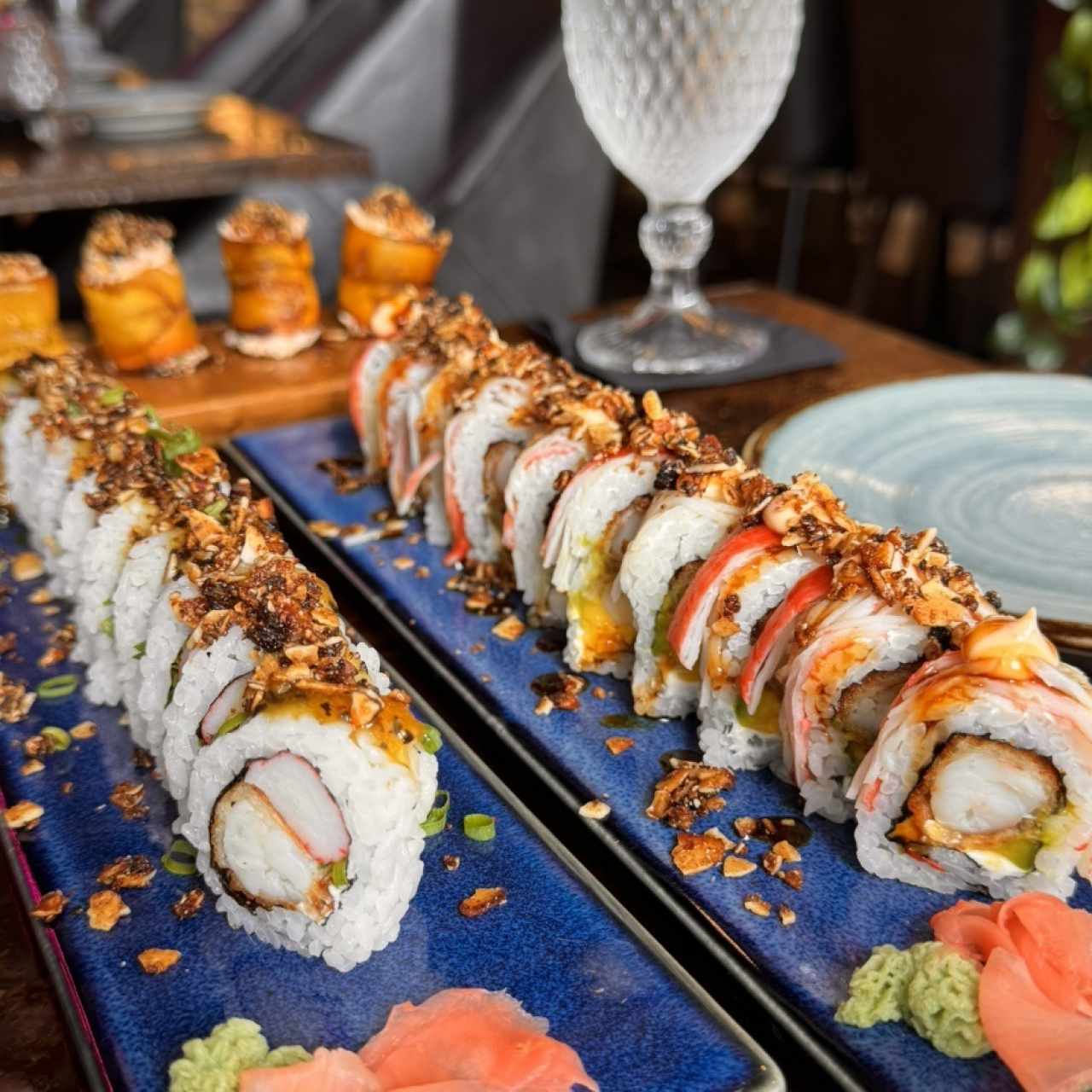 Sushi Rolls - Almond Crunch Roll y Natsuko Roll 