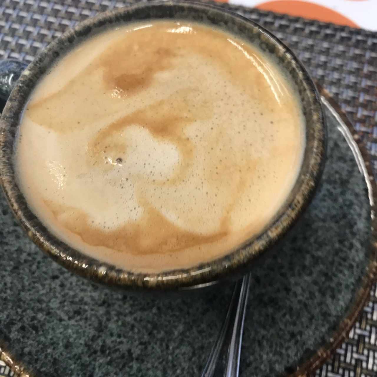 Capuccino con leche de almendras