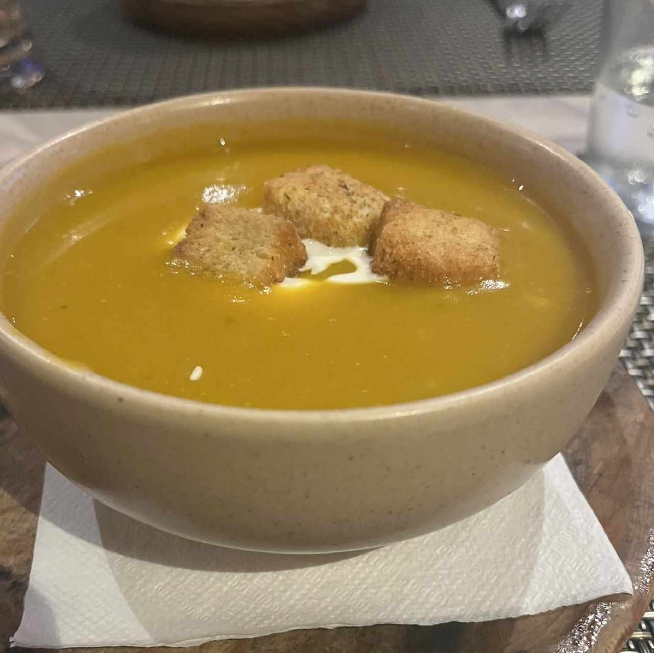 Crema de Zapallo