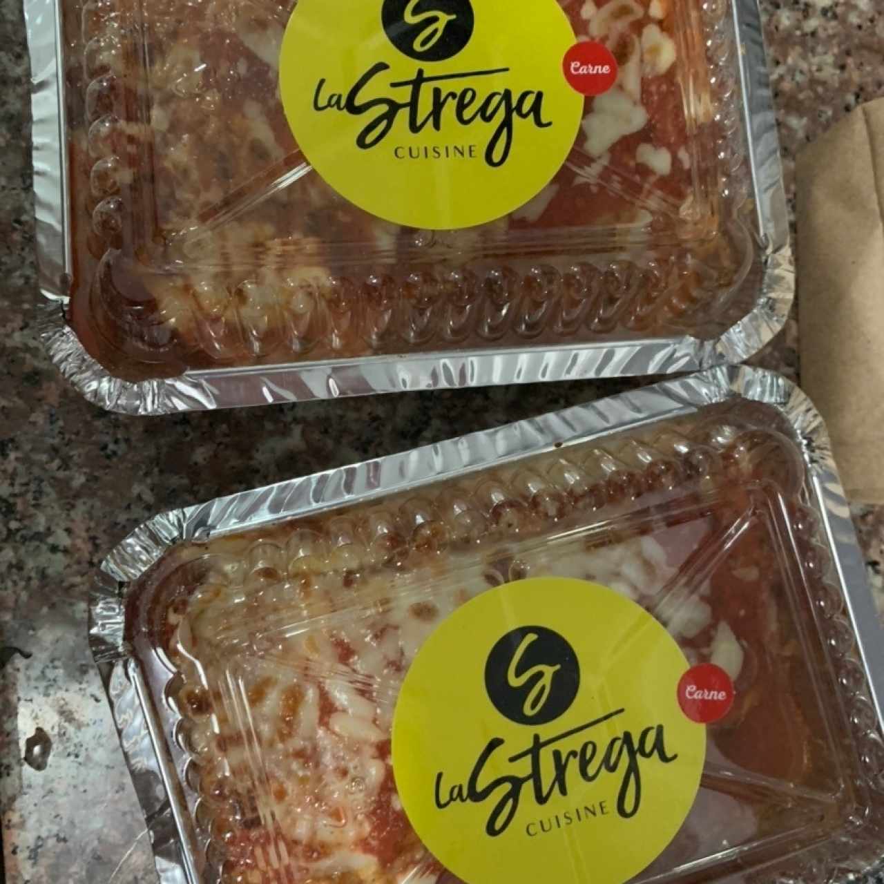 2 Lasagnas de carne