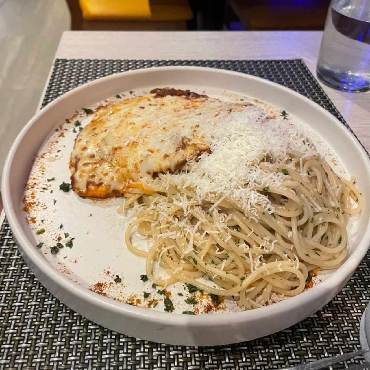 Milanesa de Pollo a la Parmesana