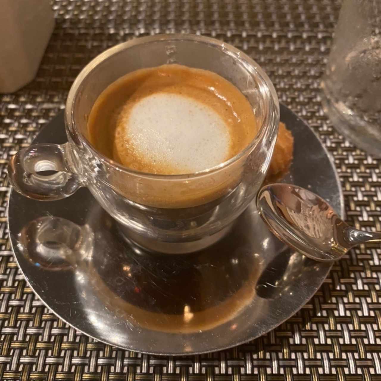 Cafe expreso macchiato