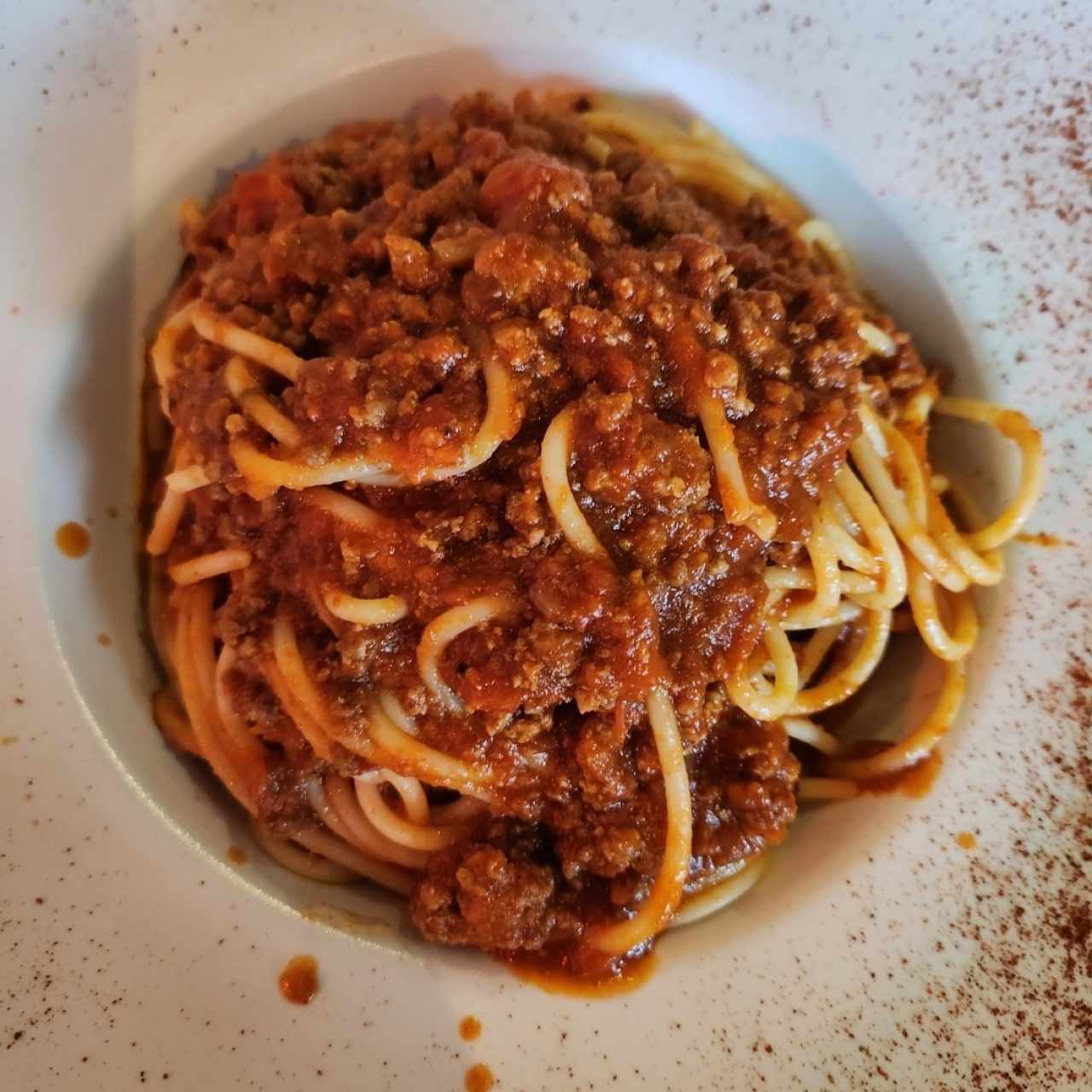 espaguetis a la boloñesa 