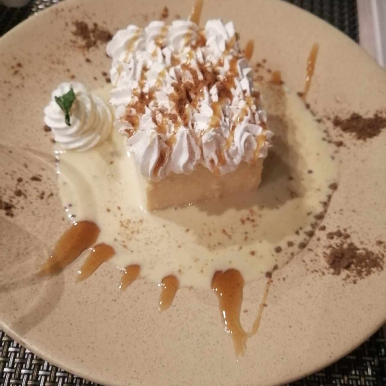 Tres leches baileys