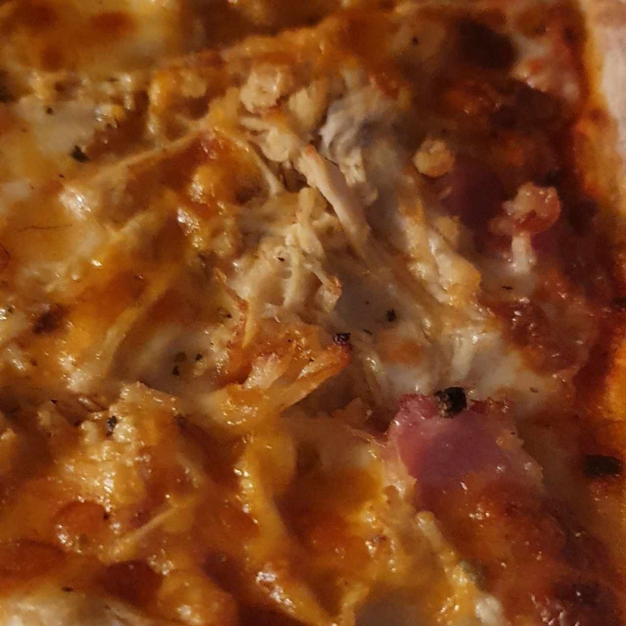 Pizzas - Bacon y pollo
