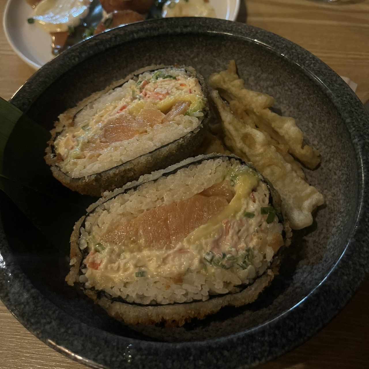 Plato Fuerte - Rice Sushi Burger