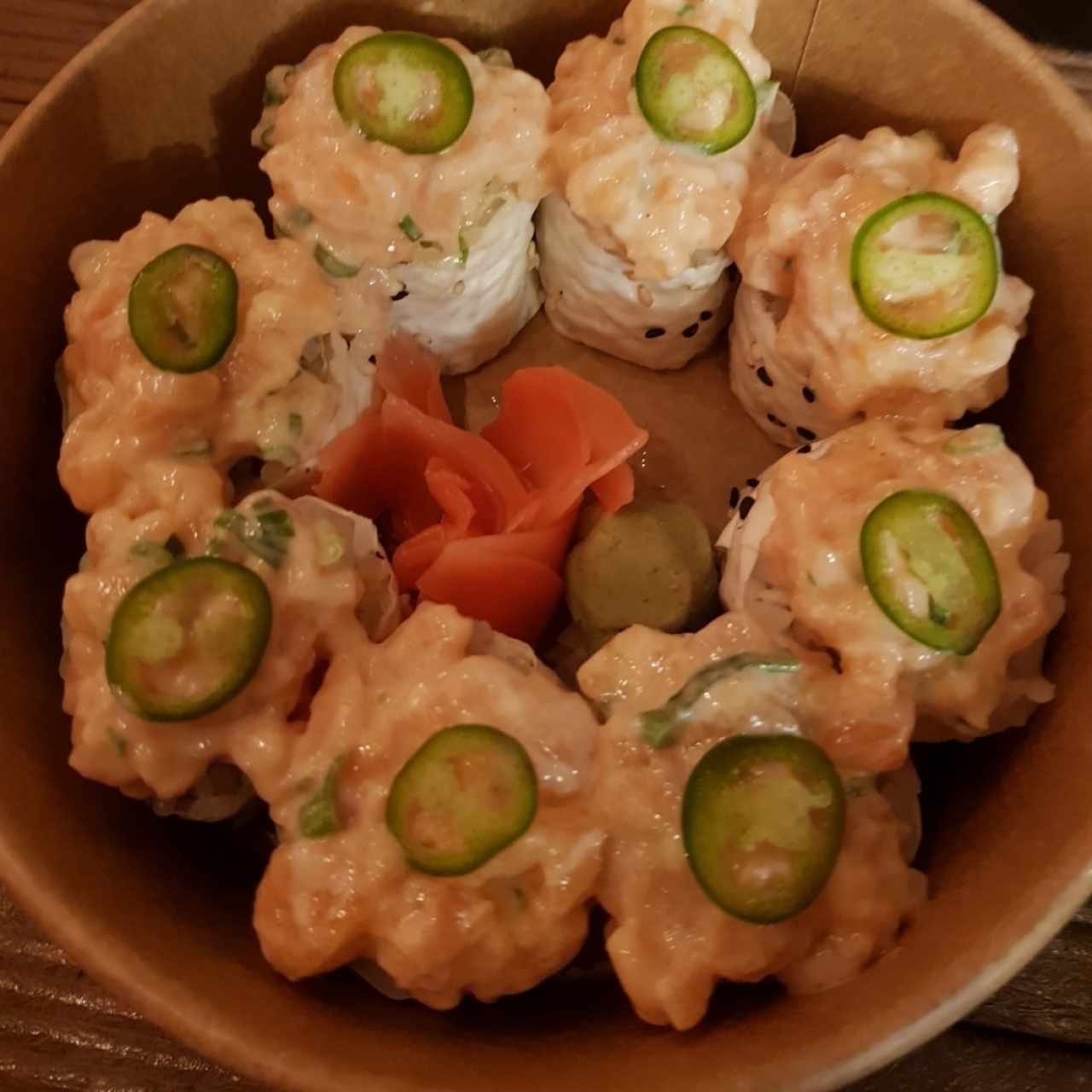 Sushi Spicy Salmón