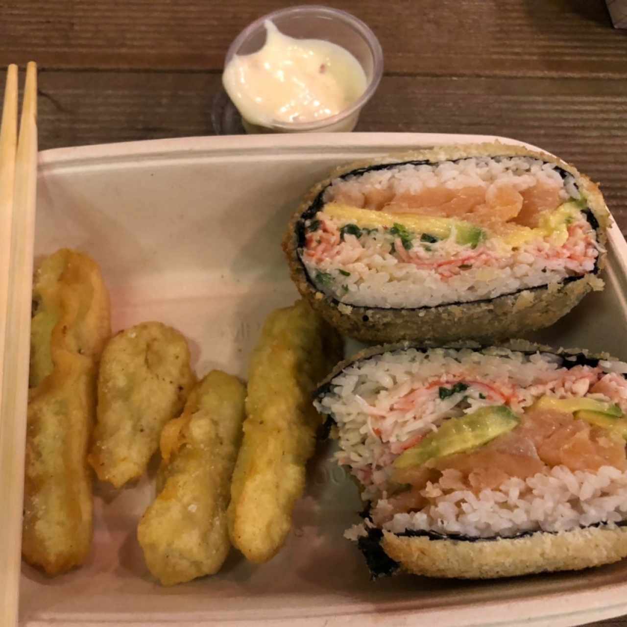 Rice Sushi Burger