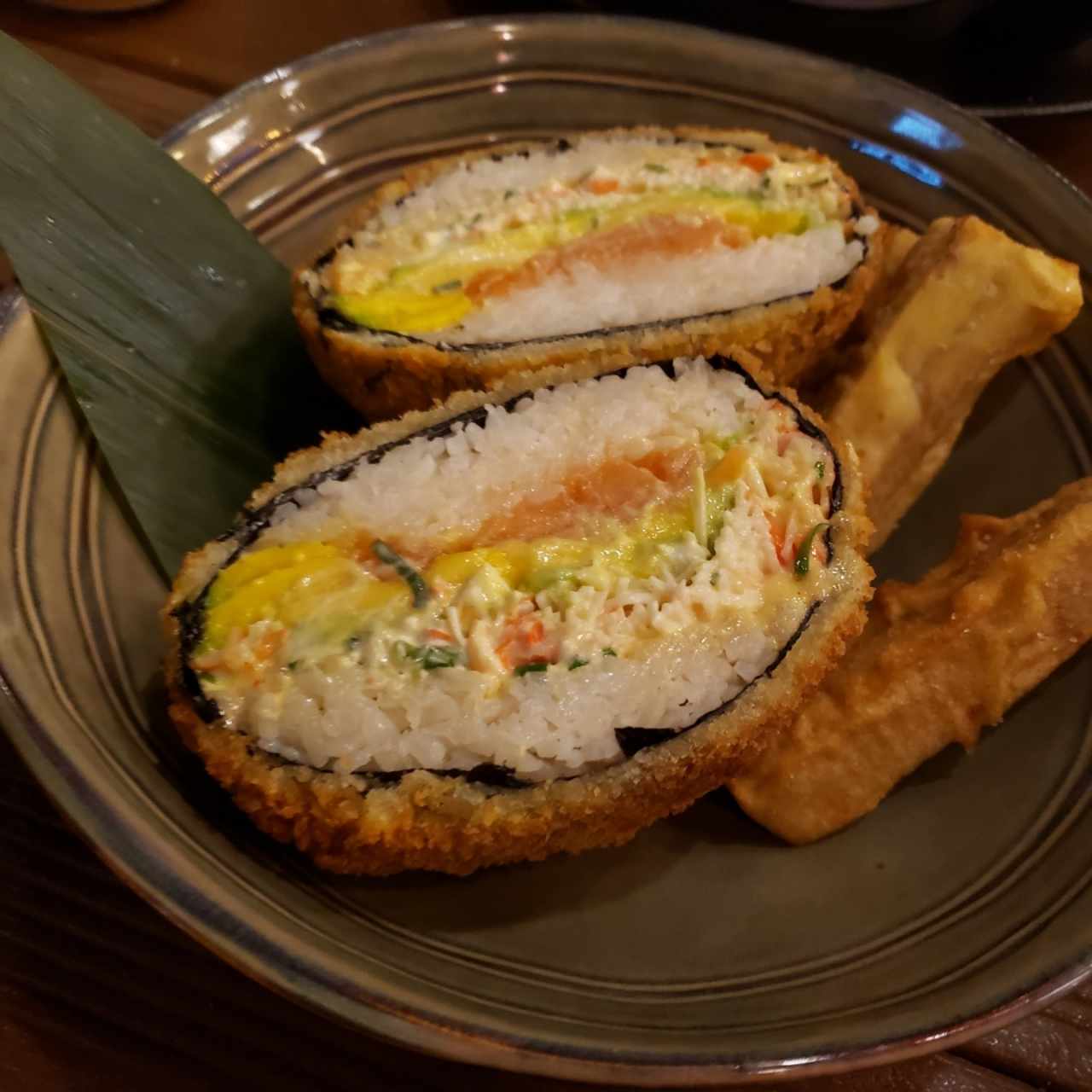 Platos Principales - Rice Sushi Burger