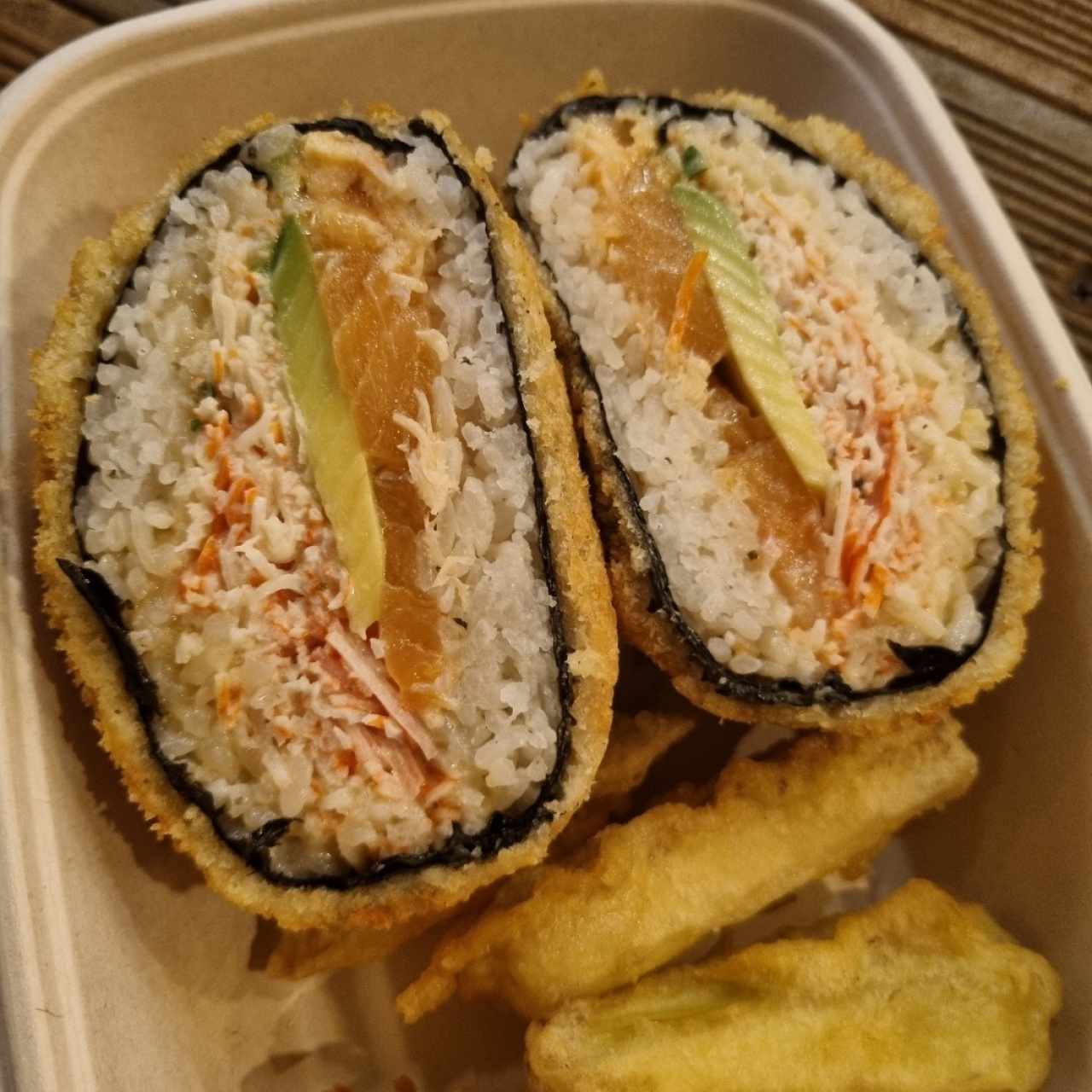 Platos Principales - Rice Sushi Burger