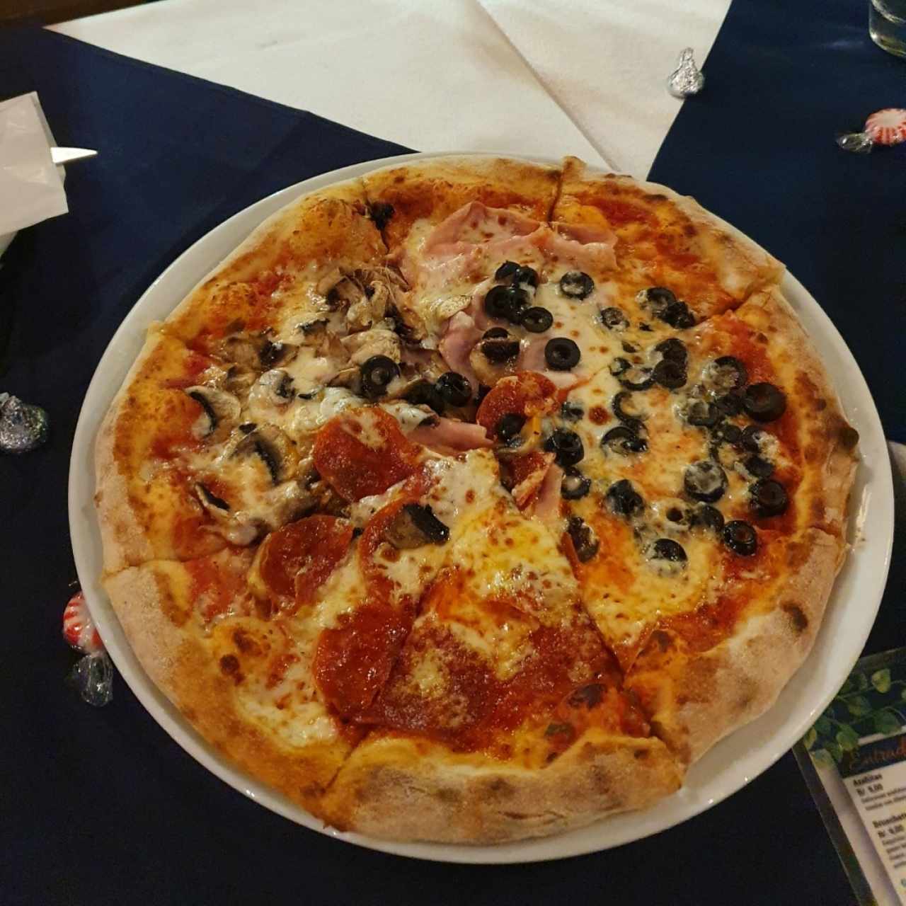 pizza de combinación