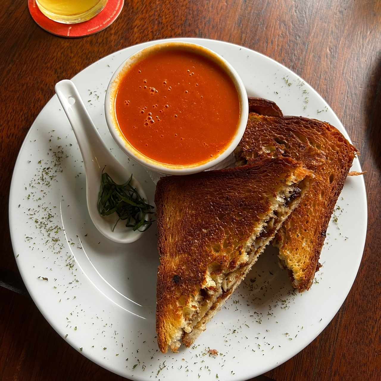 Grilled Cheese with Tomato soup