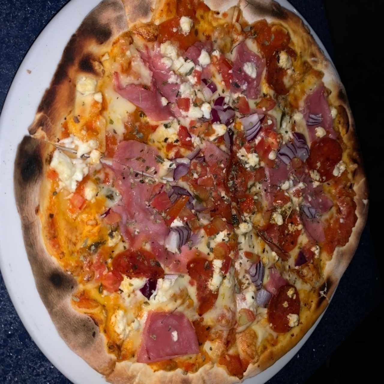 Pizza mediterránea
