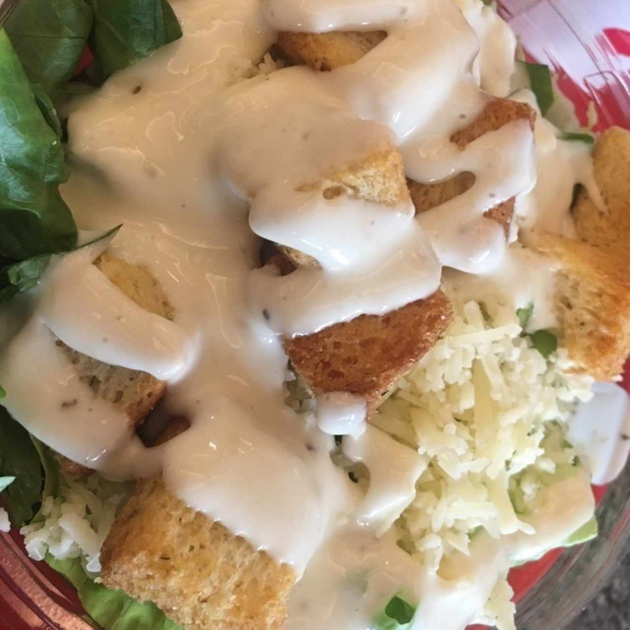salad ceasar 