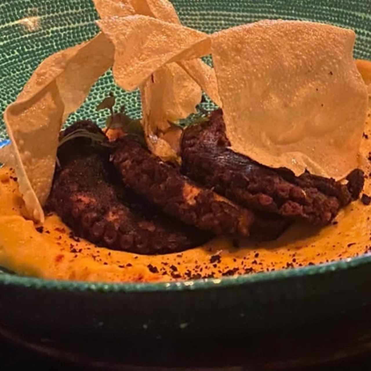 Platos Fuertes - Pulpo Tandoori