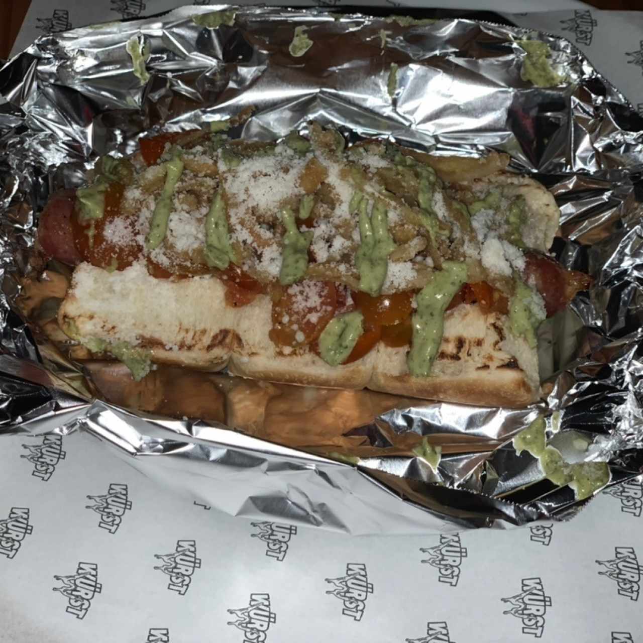 Italian hot dog