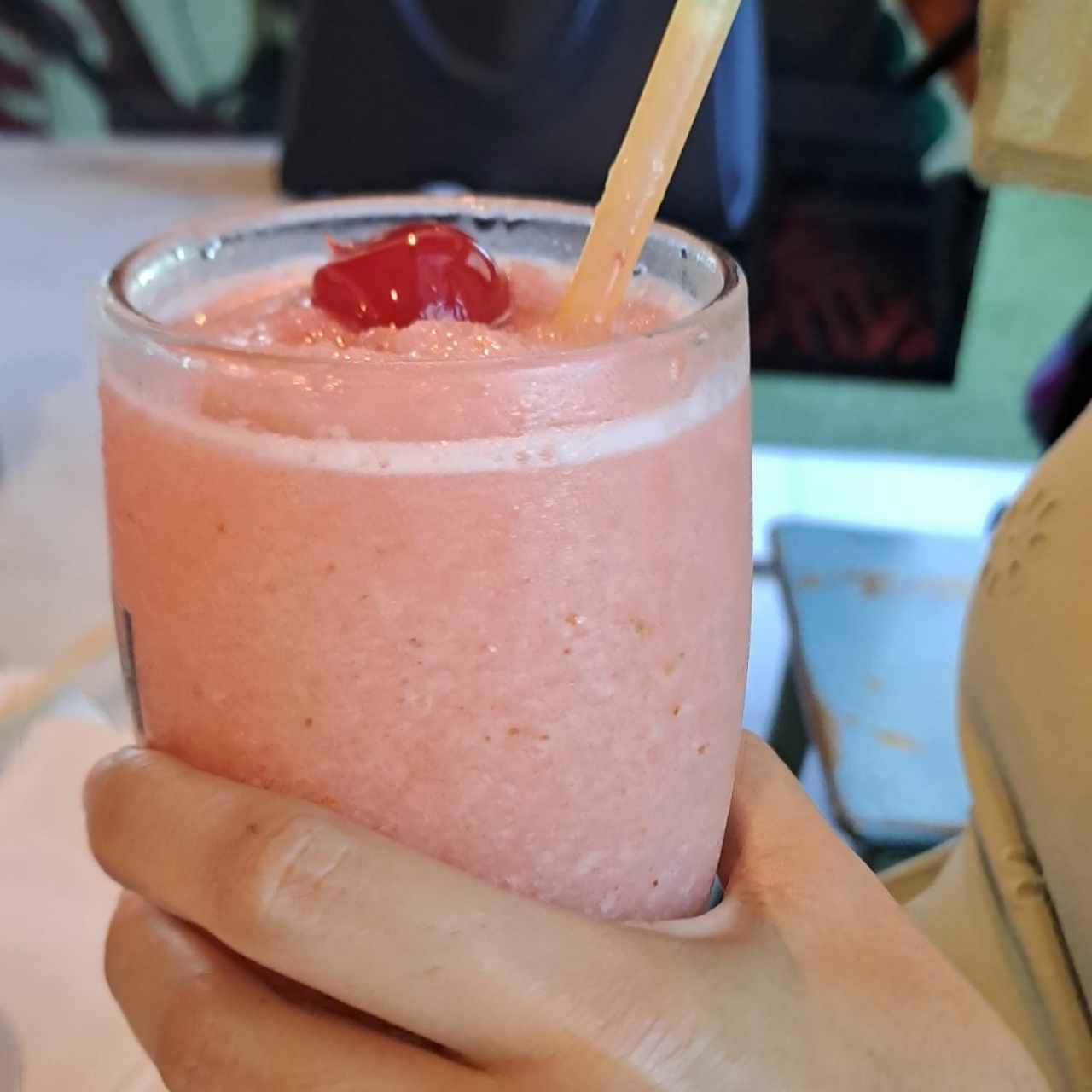 licuado de fresa 🍓