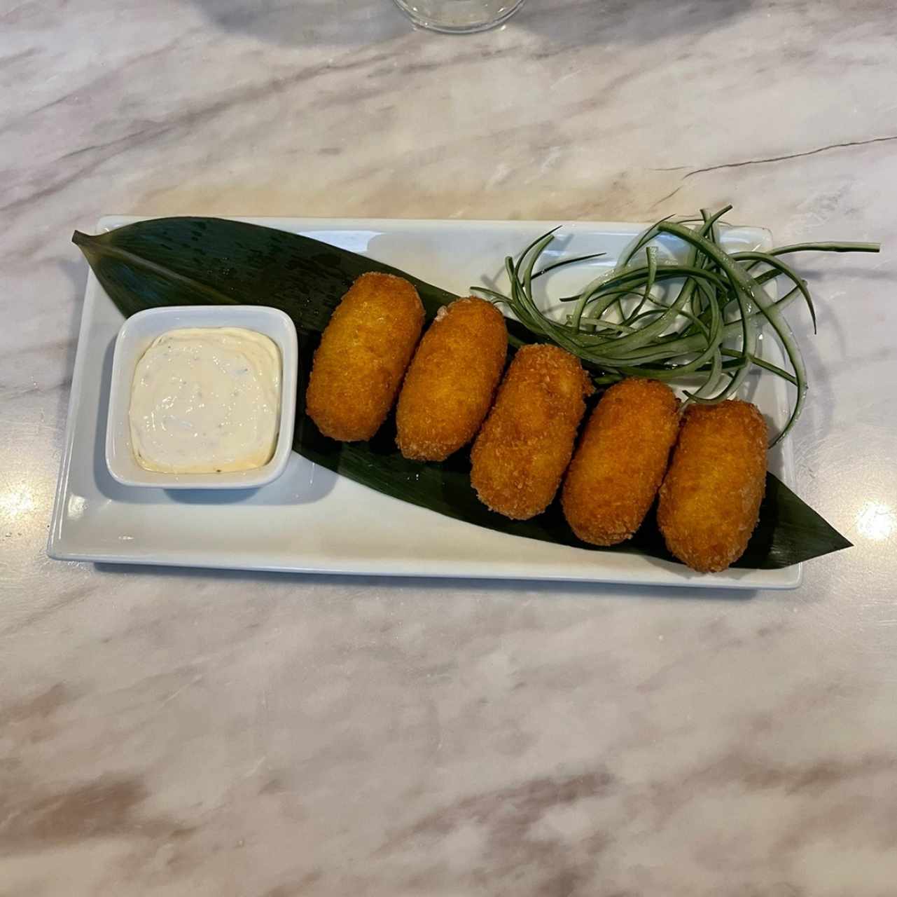 Croquetas Salmón o Cangrejo