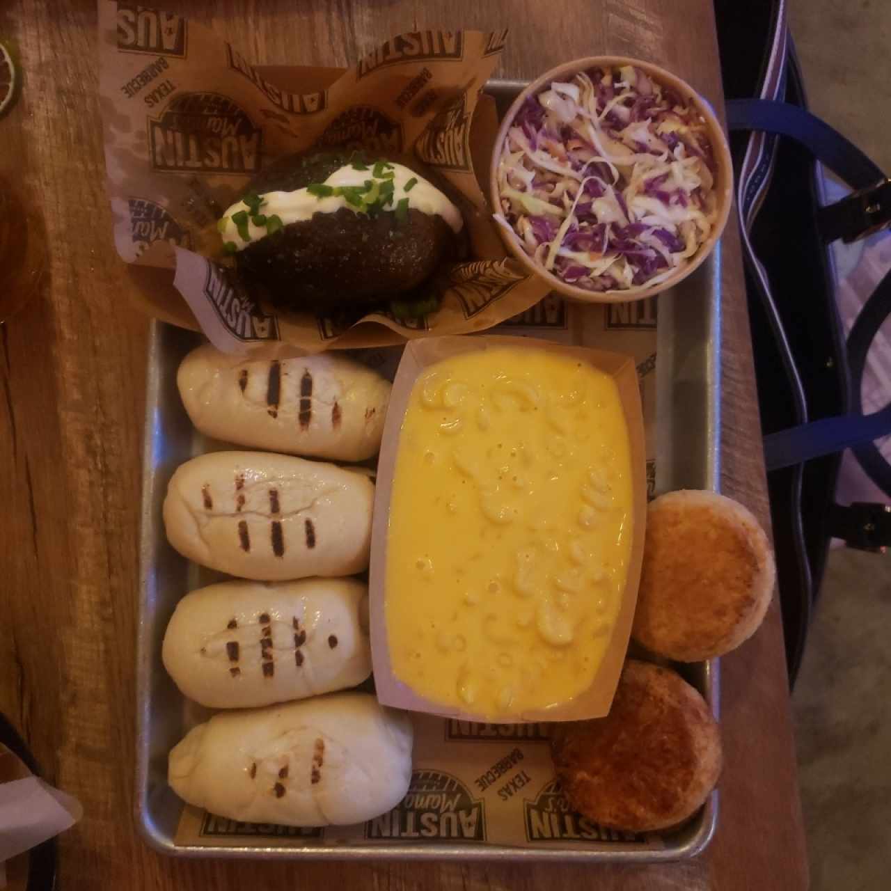 Sides - Coleslaw, Mc&Cheese, SmokedPotatoe, Biscuit and Bread
